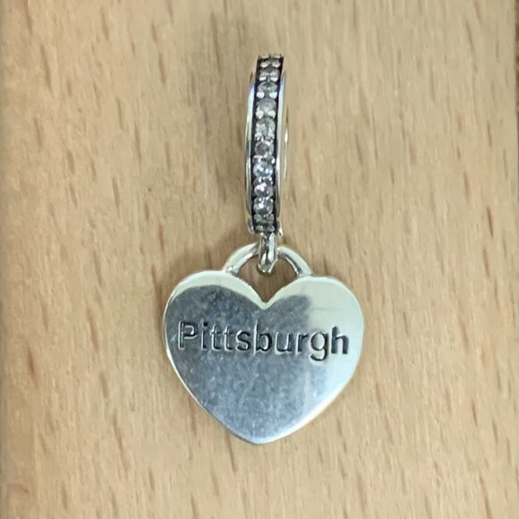 Pandora Pittsburgh Exclusive Charm Pendant, S925 Silver Bracelets - Picture 2 of 4
